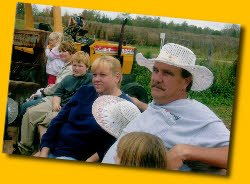 Hayrides to the “Outback” Pumpkin Patch